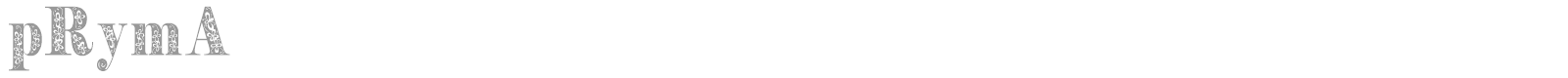 Pryma font preview
